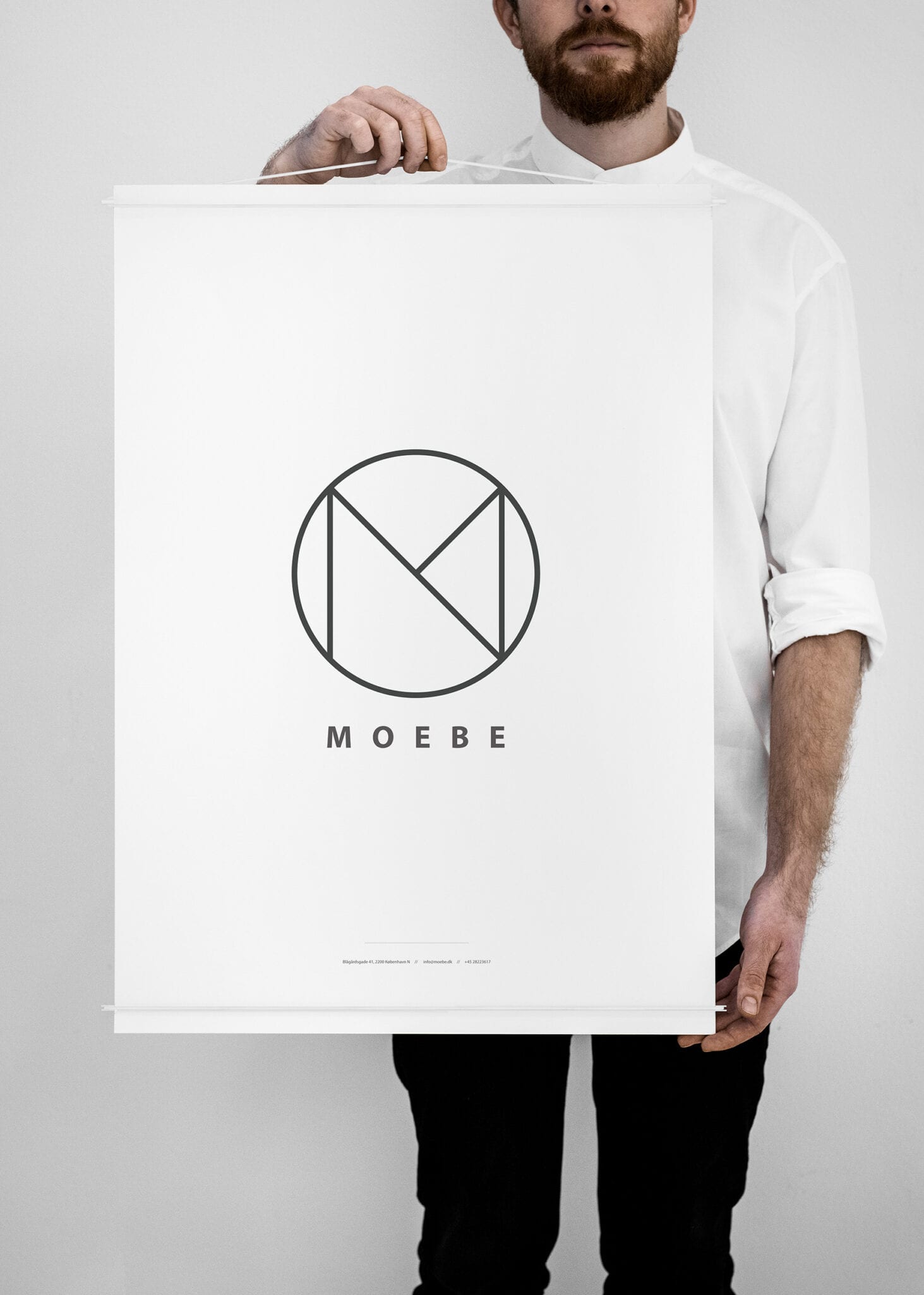 Moebe Poster Hanger - White