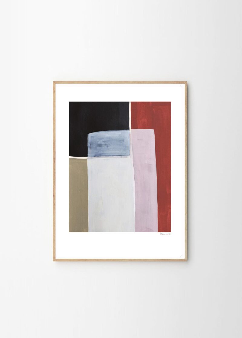 Berit Mogensen Lopez, Colour Squares art print - The Poster Club