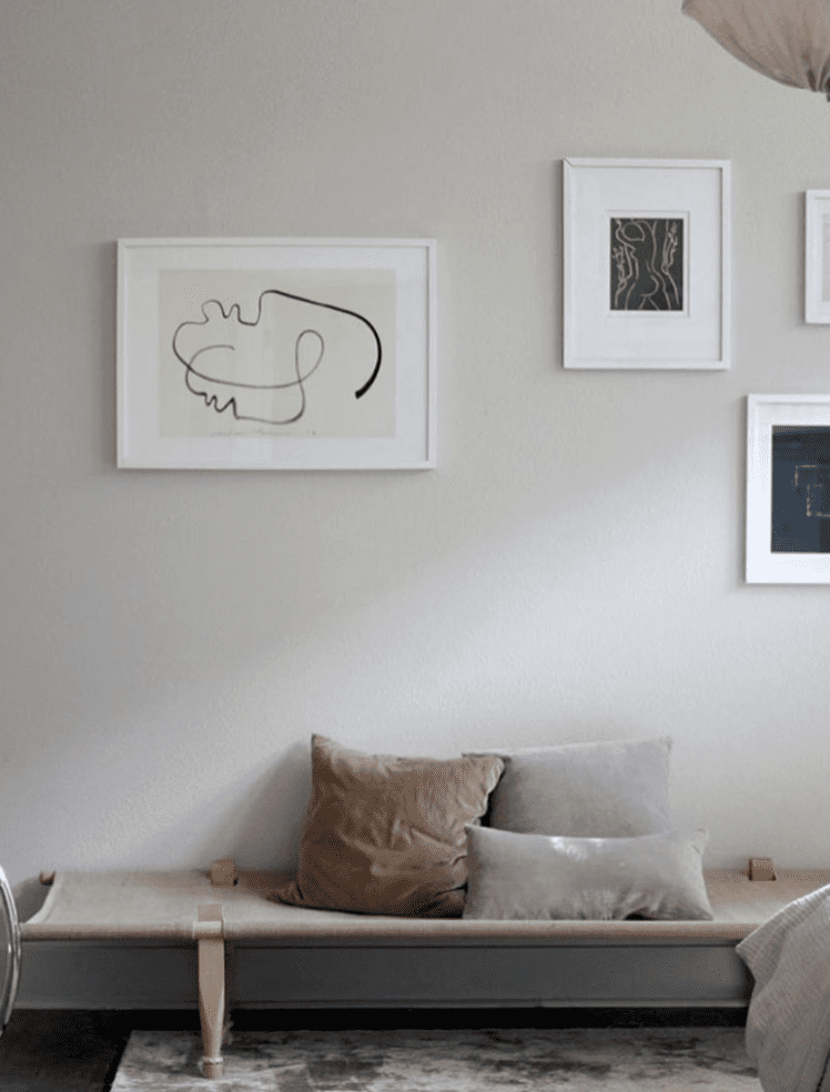 Daybed setting | via ThePosterClub.com