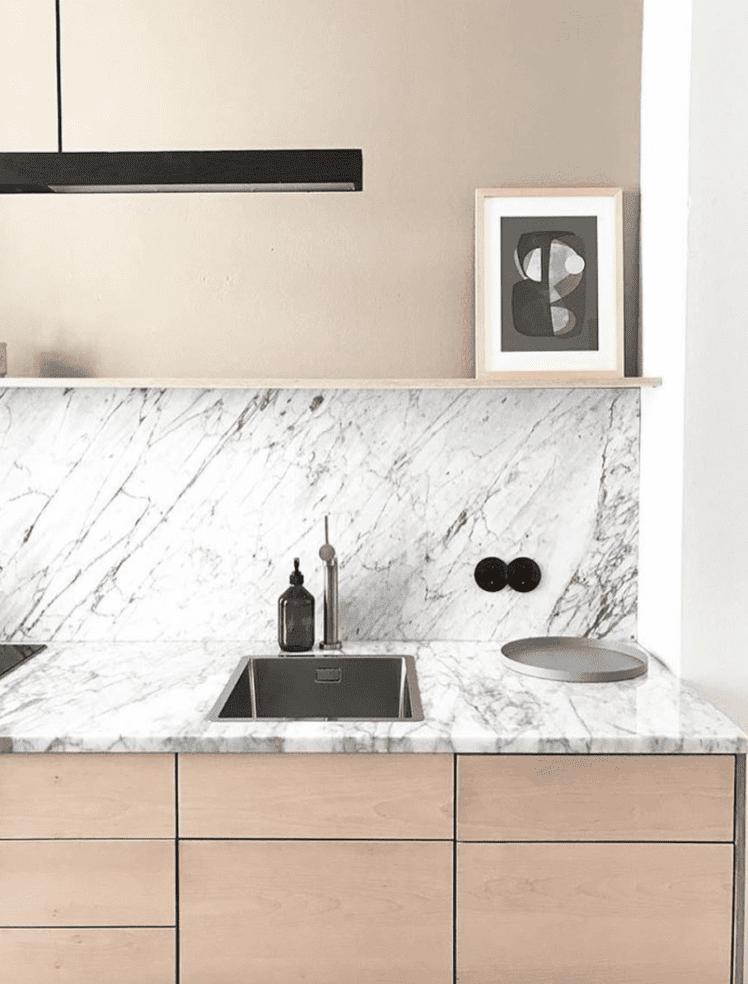 Abstract kitchen | via ThePosterClub.com