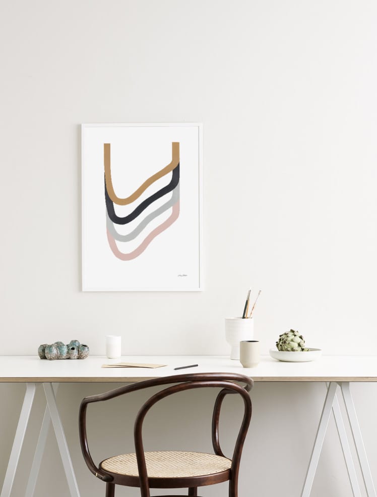 Nordic shapes | via ThePosterClub.com