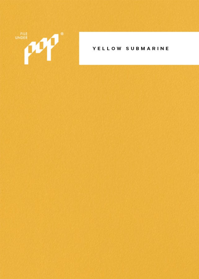 Frame Paint - Yellow Submarine