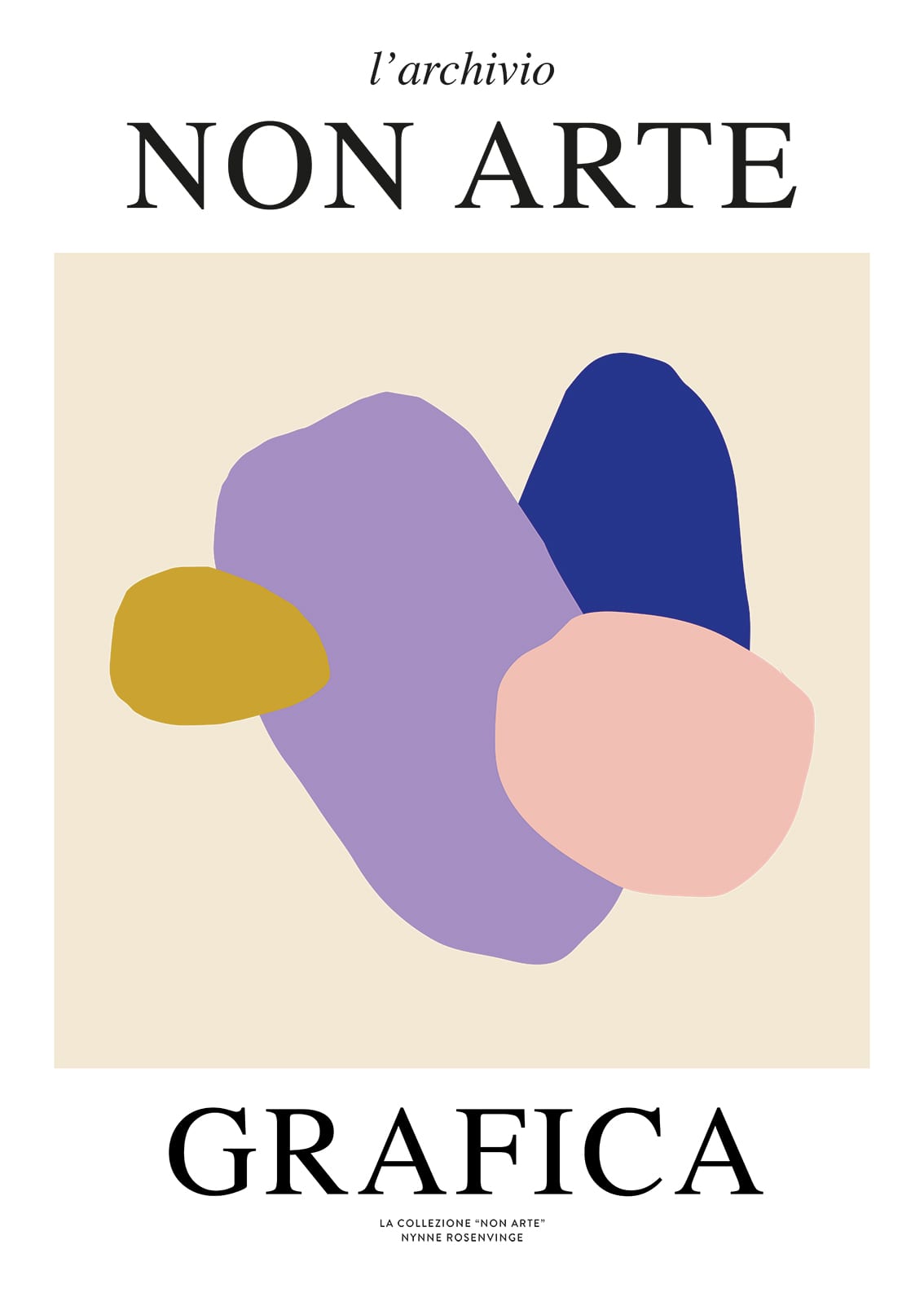 Nynne Rosenvinge - 'None Arte Grafica 01' Art print - The Club