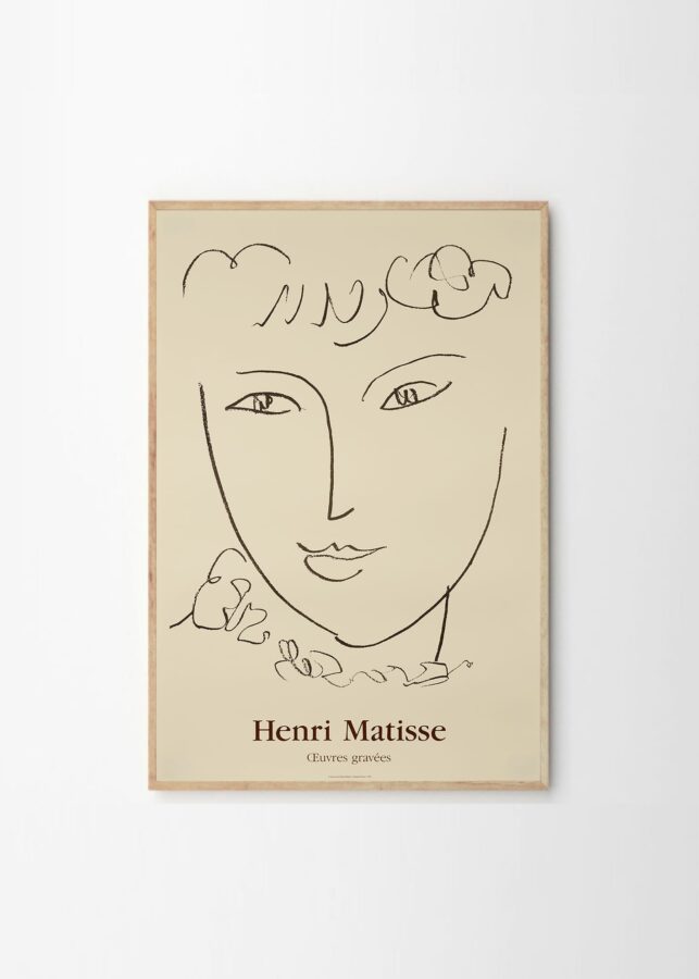 Galerie Maeght, Matisse, La Pompadour, 1951 - THE POSTER CLUB