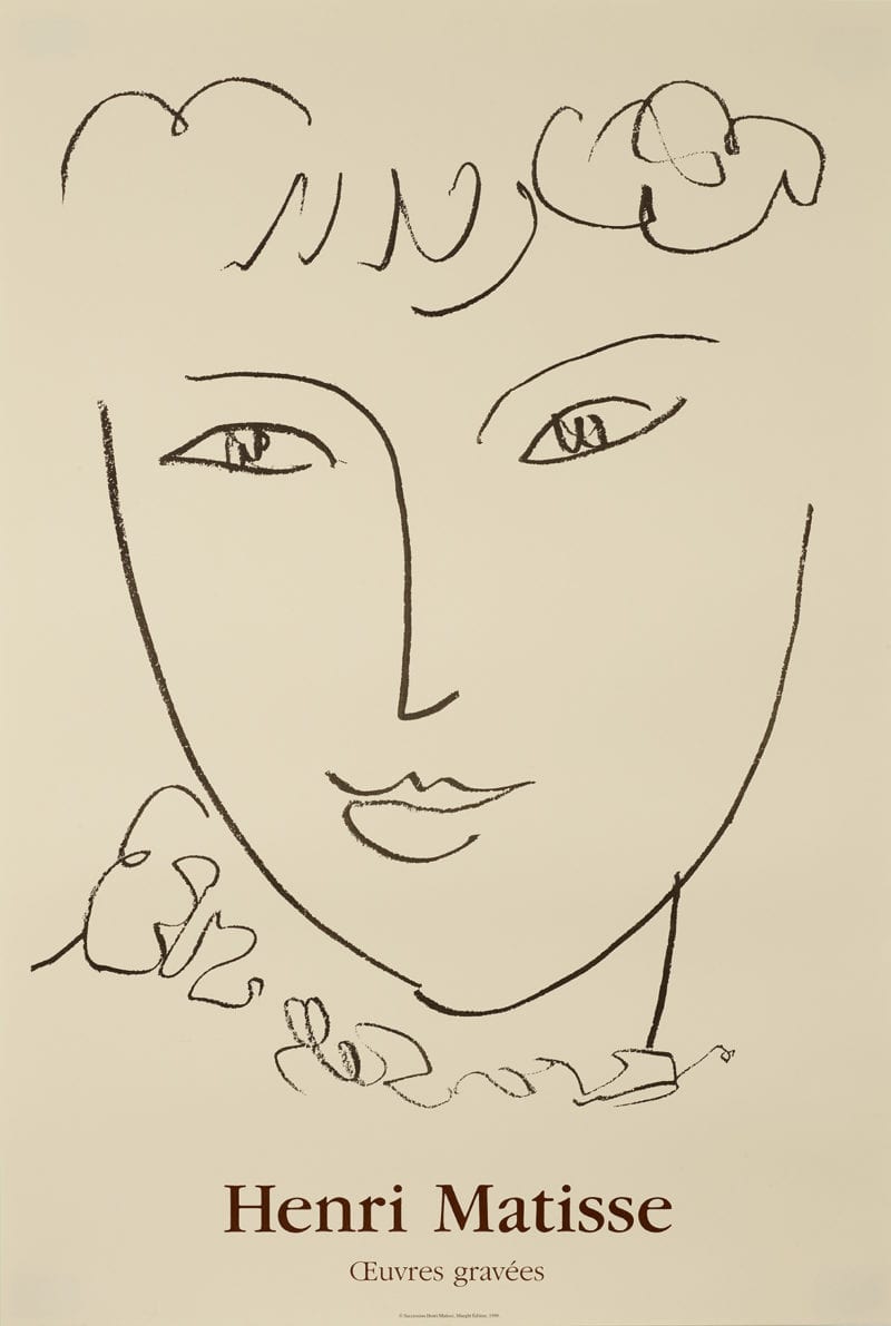 Gallerie Maeght - Matisse, La Pompadour, 1951