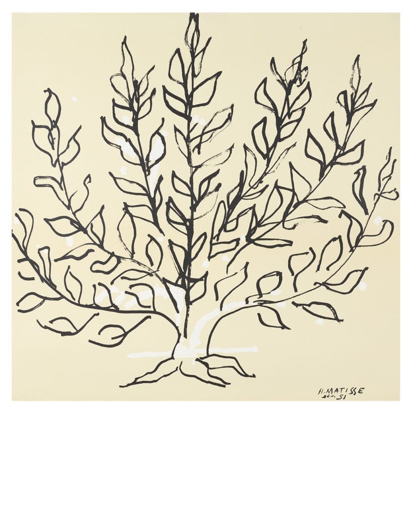 Galerie Maeght, Henri Matisse, Le Buisson, 1951 THE POSTER CLUB
