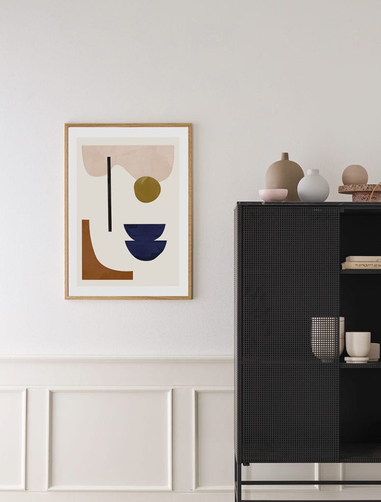 ABSTRACT ART PRINTS | via ThePosterClub.com