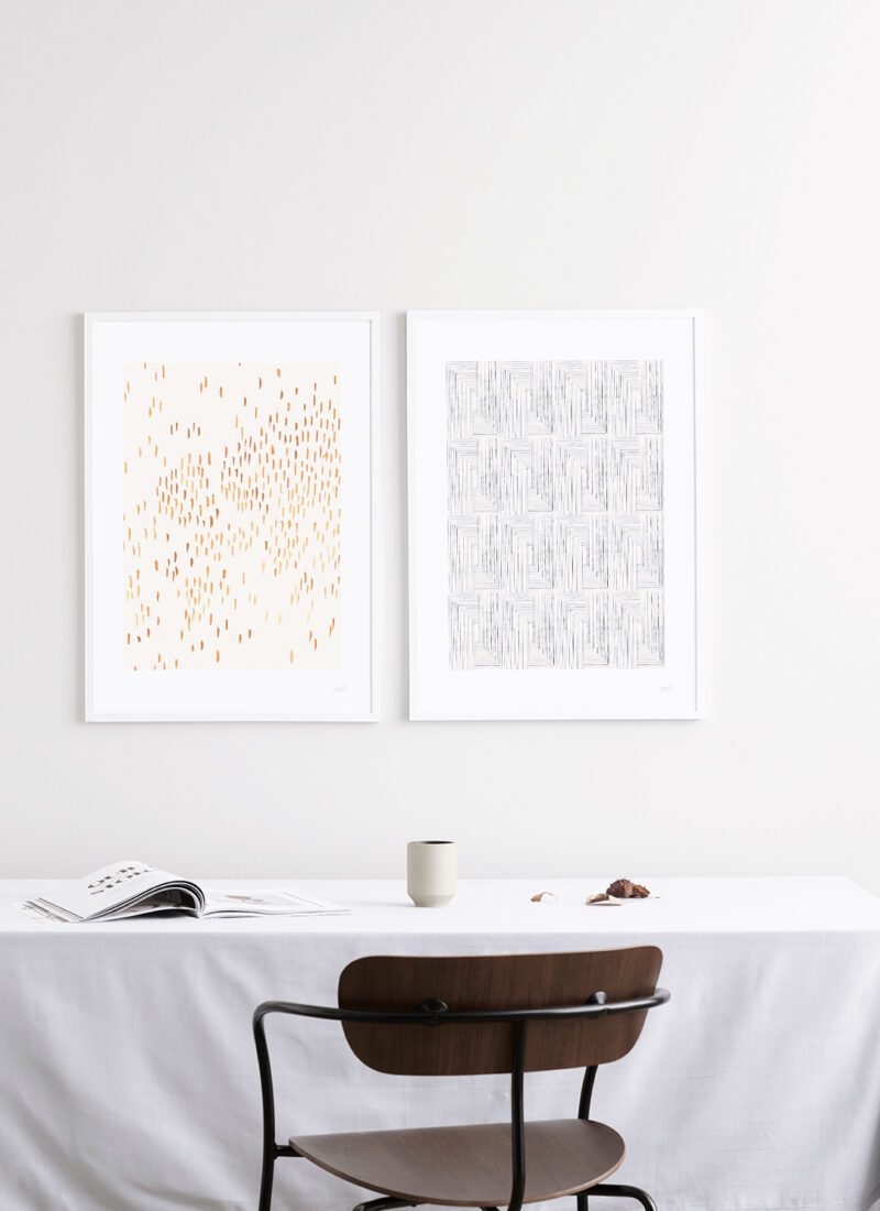 Silke Bonde x TPC, Golden Field fine art print - THE POSTER CLUB