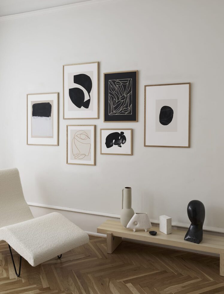 THE PERFECT ART WALL | via ThePosterClub.com