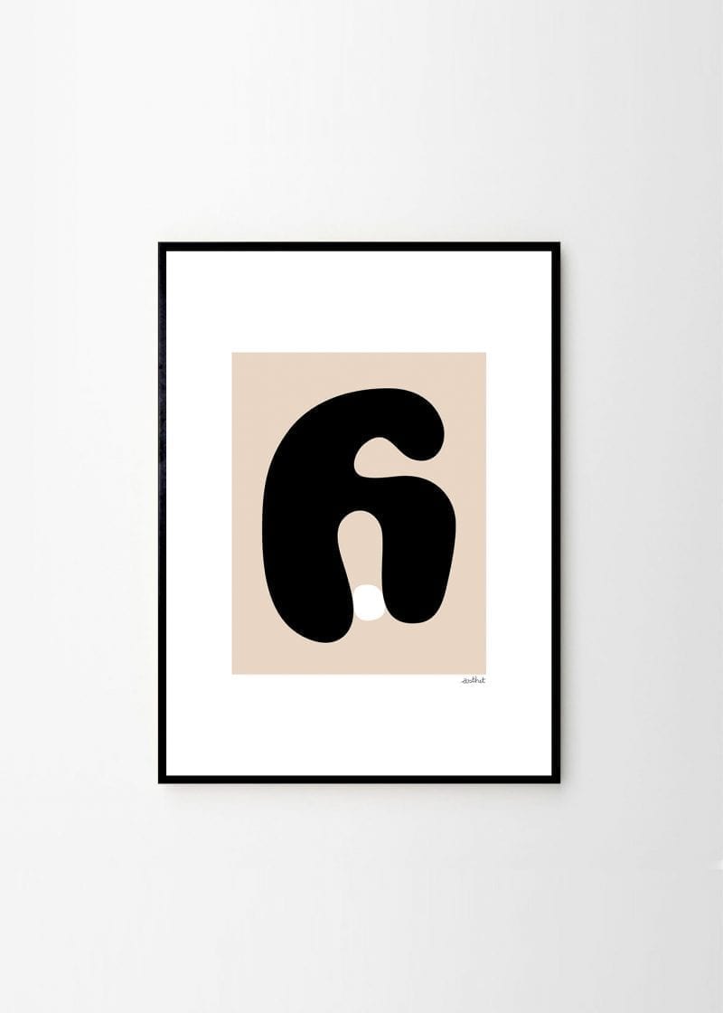 ÄSTHET, Abstract No. 02 art print exclusively - The Poster Club