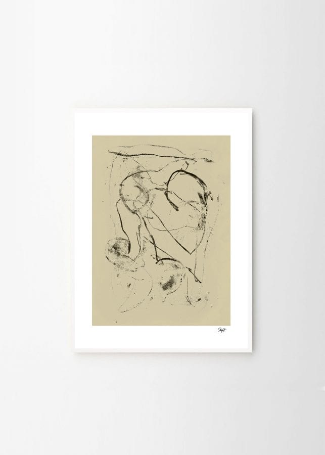 Johannes Geppert, Abstract Thought art print - The Poster Club