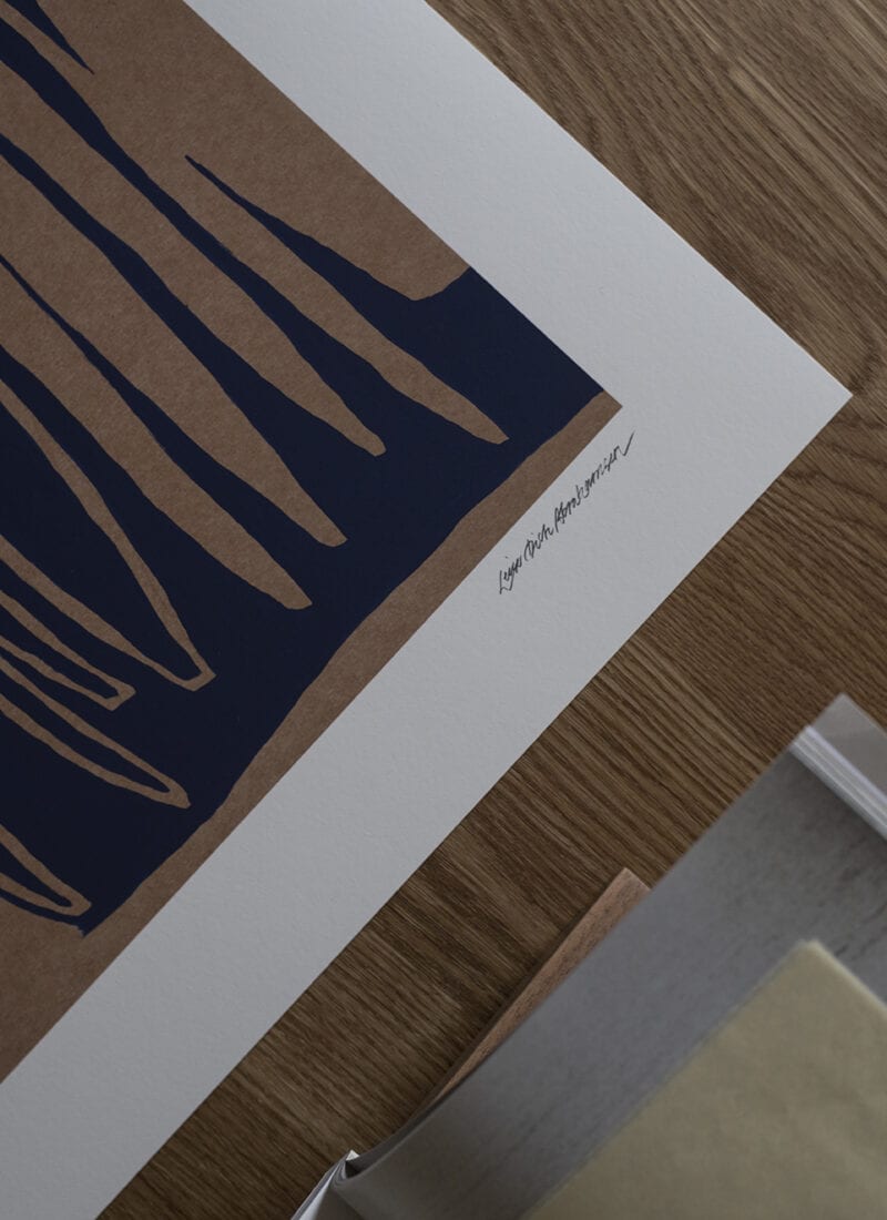 Leise Dich Abrahamsen 版画ポスター　A3 Leise Dich Abrahamsen, Layered fine art print - The Poster Club