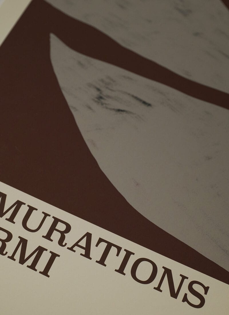 n*◇様 アートポスター Murmurations Brown 北欧 デンマーク