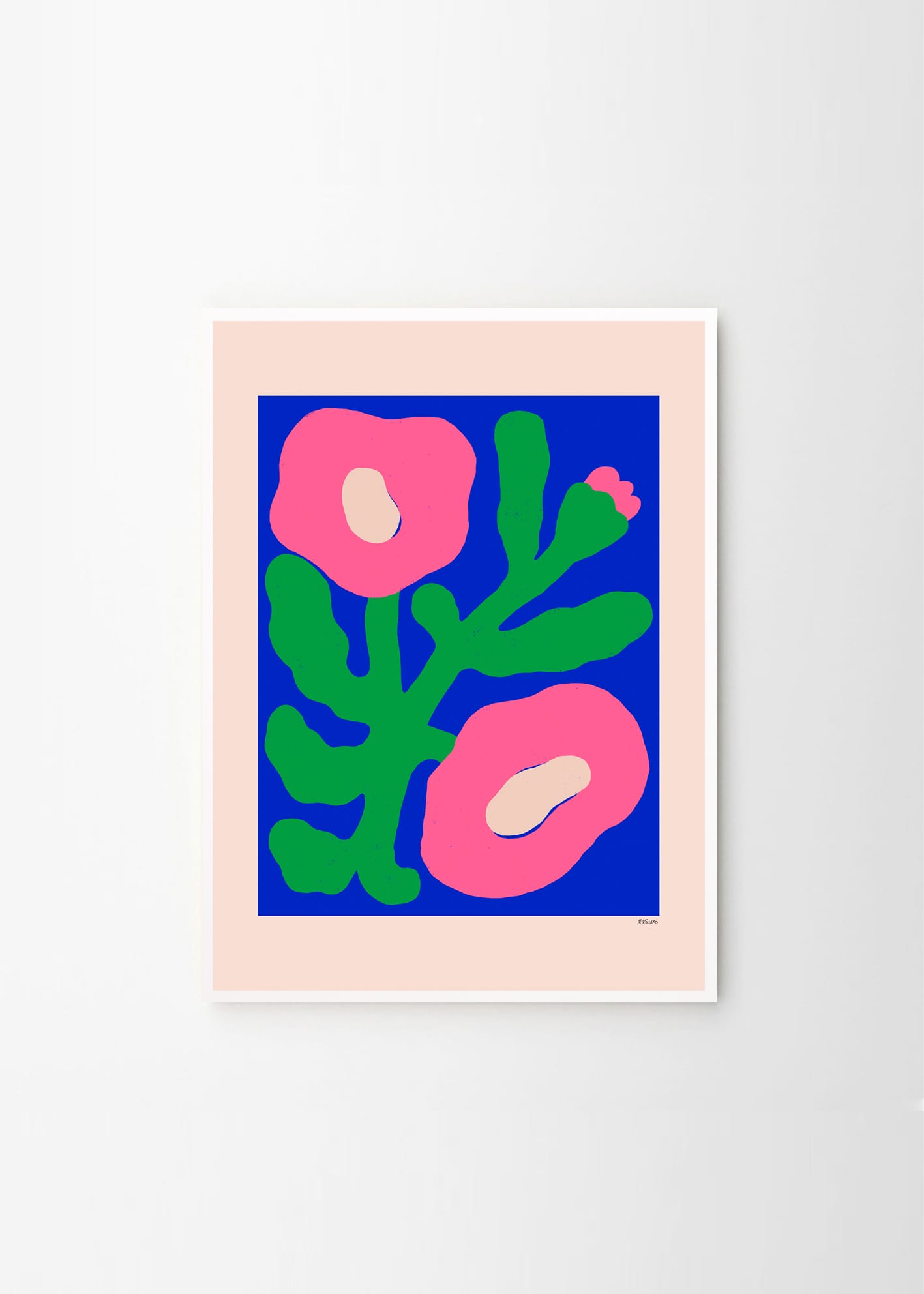 Madelen Möllard, Pink Poppies exclusively for THE POSTER CLUB