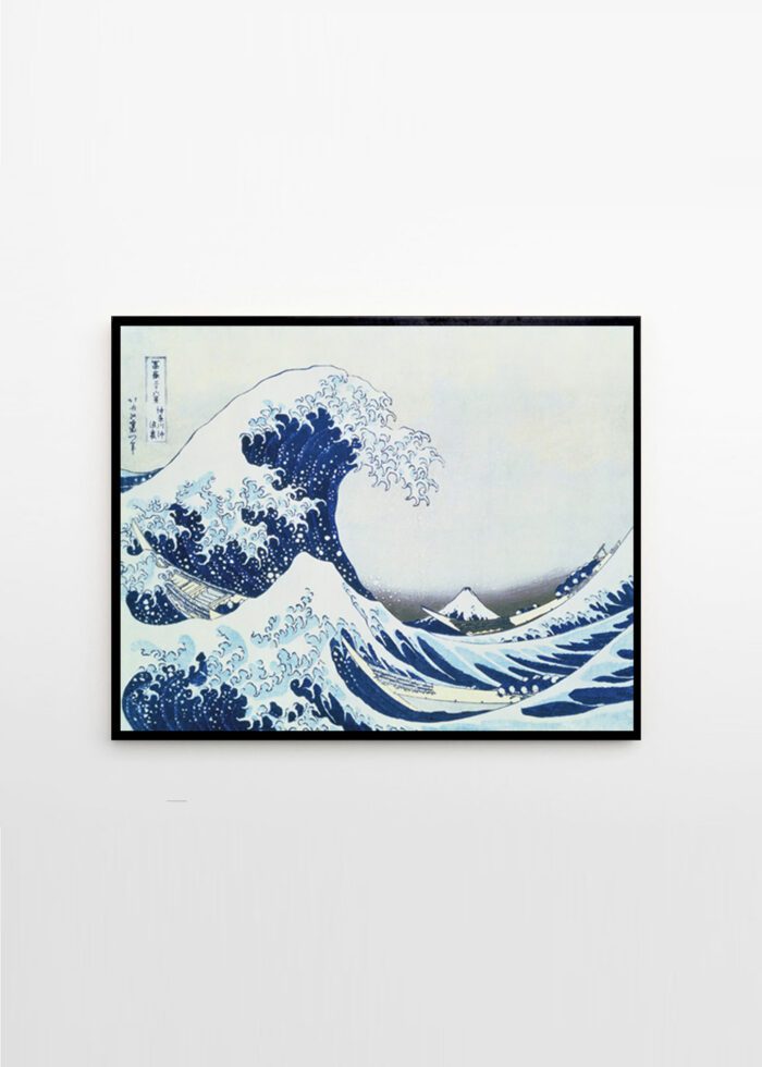 Rosenstiels, Great Wave Off Kanagawa by Katsushika Hokusai - The Poster ...