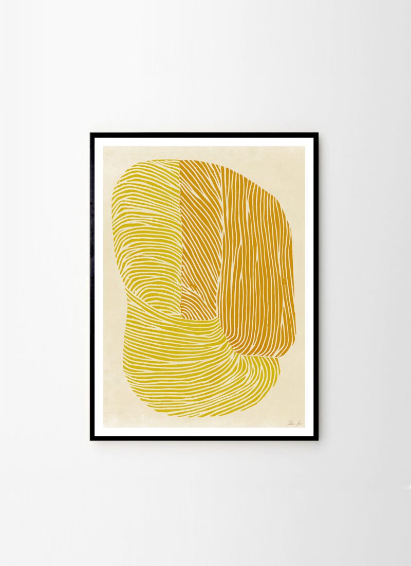 Rebecca Hein Edge ポスター 50×70 cm デンマーク Rebecca Hein, art print Edge no. 04 - The Poster Club