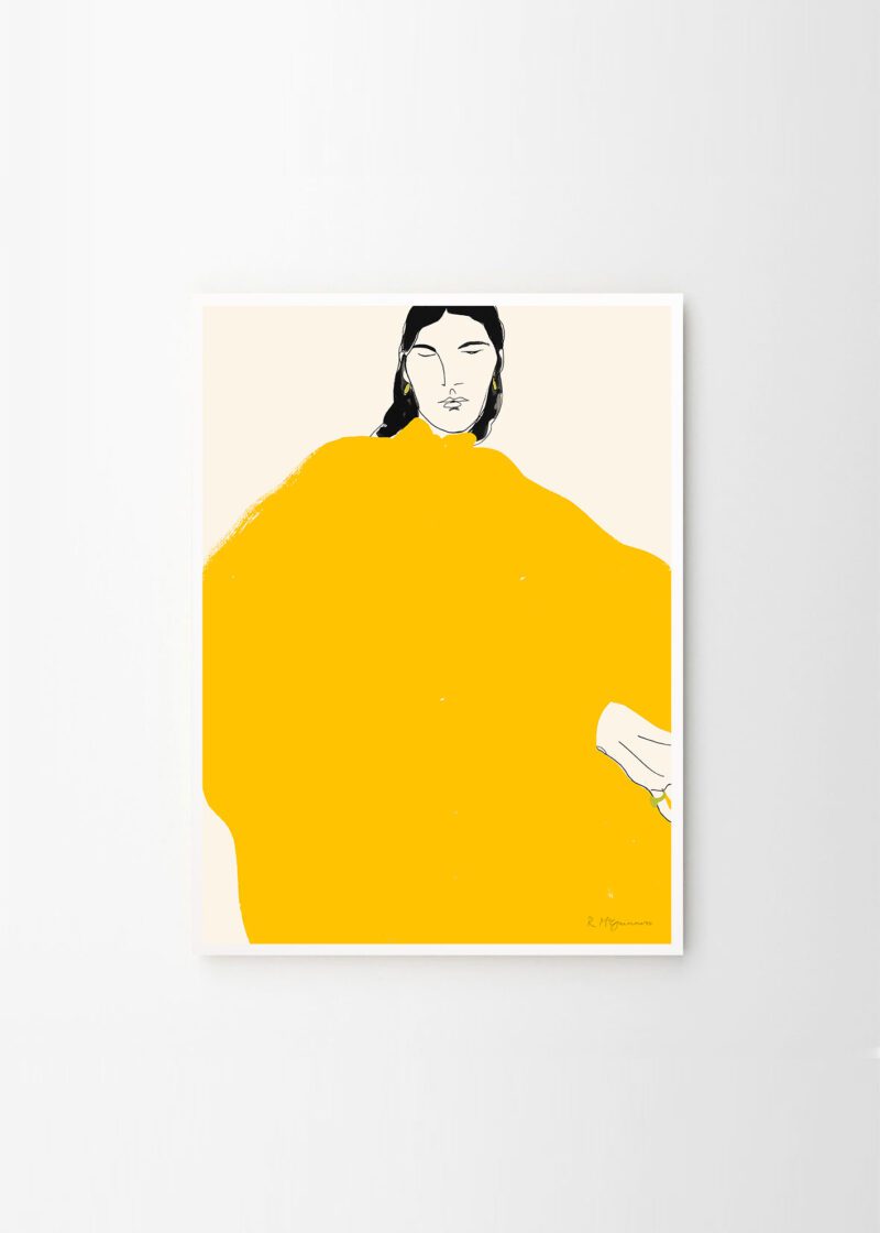 Rosie McGuinness - Yellow Dress