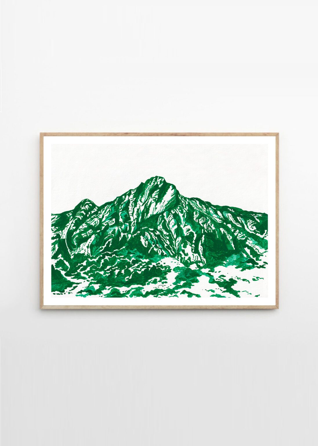 Jaron Su, Mount Jade Art Print, The Poster Club