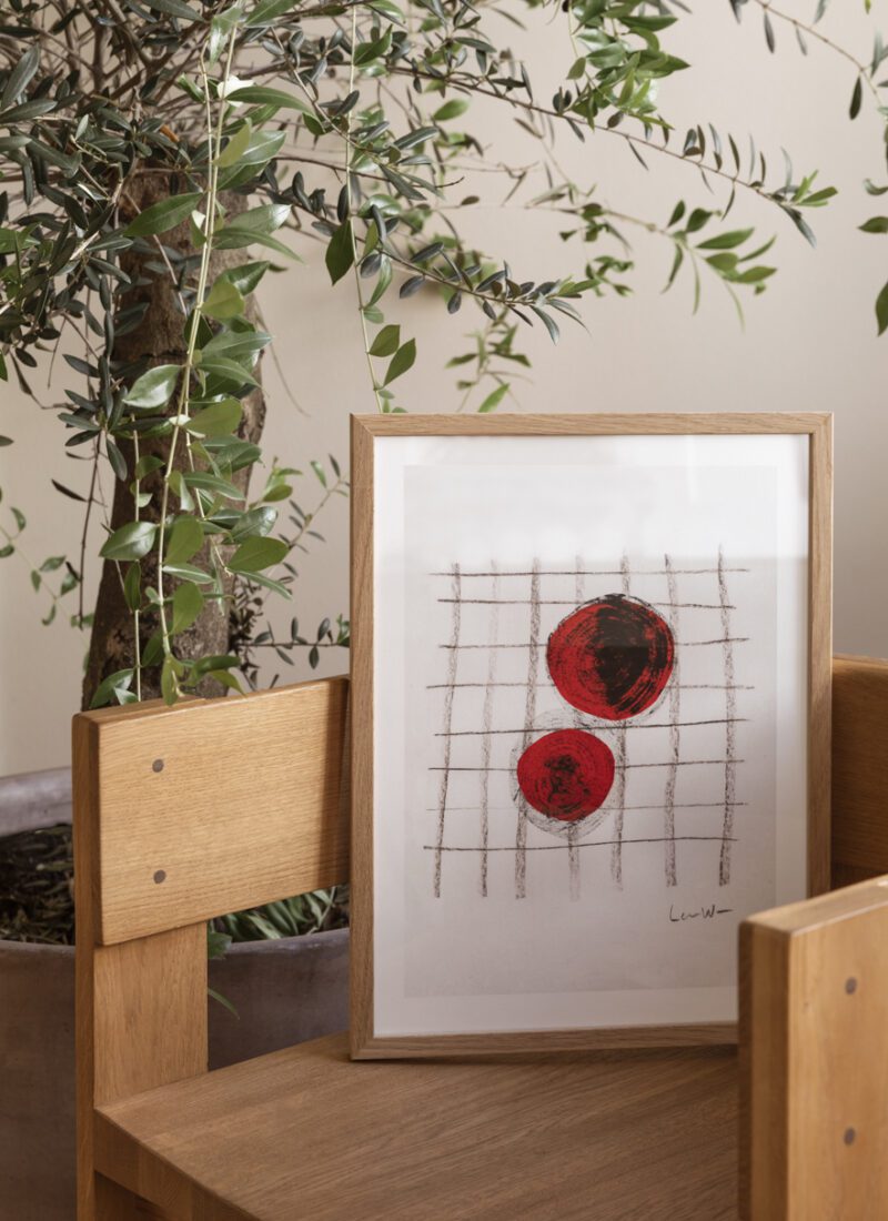 THE POSTER CLUB × Lena Wigers　ポスター/アートプリント　50×70cm　Silhouette 01 Lena Wigers, October art print exclusively for The Poster Club