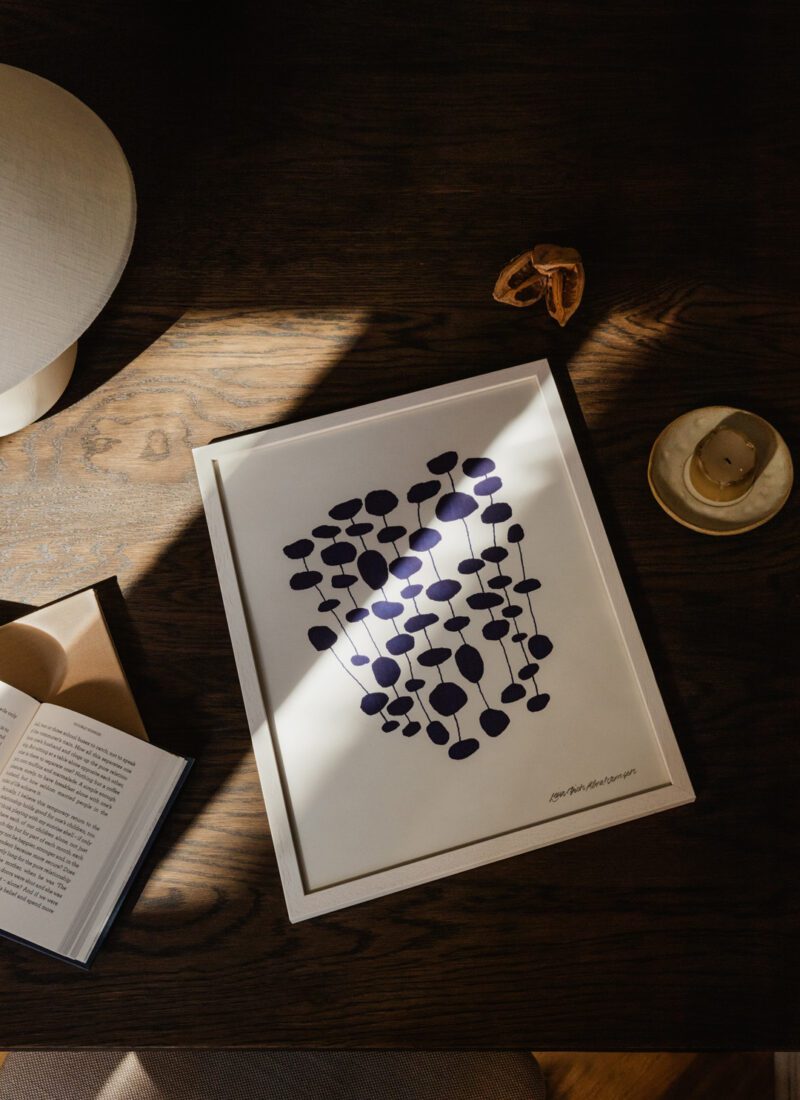 Leise Dich Abrahamsen, Blue Pearl Forest art print - The Poster Club