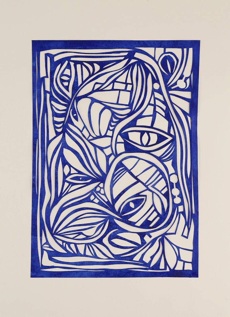 Rebecca Heinポスター　poster club Rebecca Hein, art print Wonderland Blue - The Poster Club