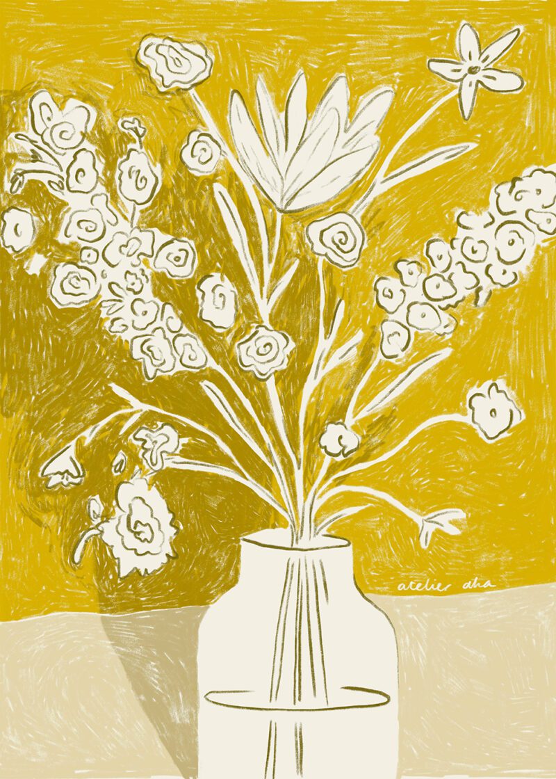 Anouk van Cleef - Yellow Bouquet