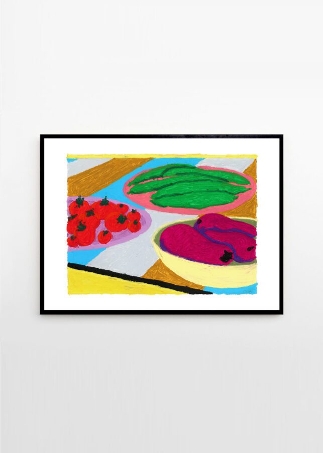 Nina Flagstad Kvorning, Vegetables art print - The Poster Club