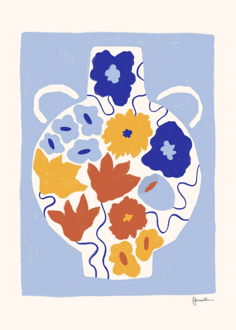 Frankie Penwill, Flower Pot art print - The Poster Club