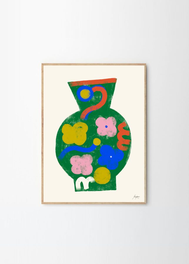 Summer Vase 01 by Lucrecia Rey Caro