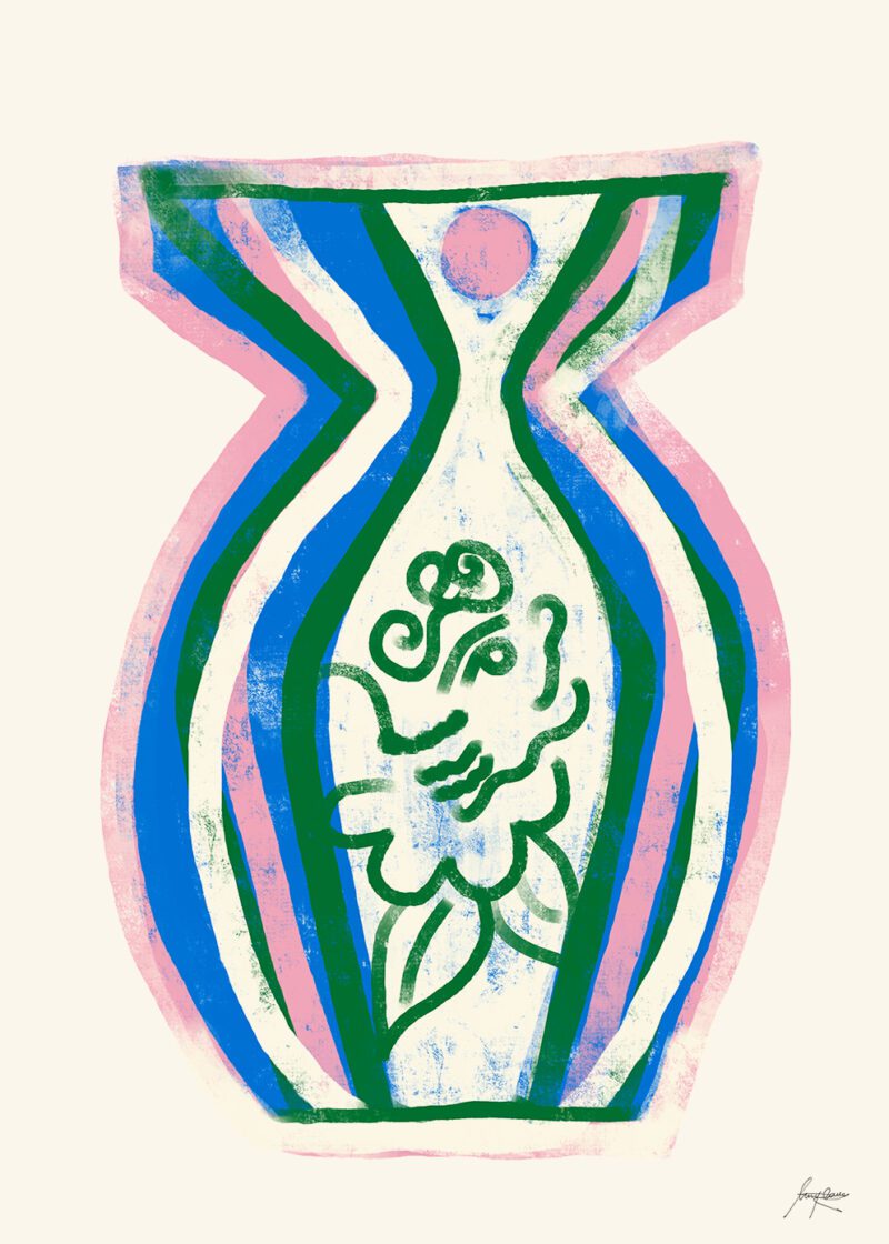 Summer Vase 02 by Lucrecia Rey Caro