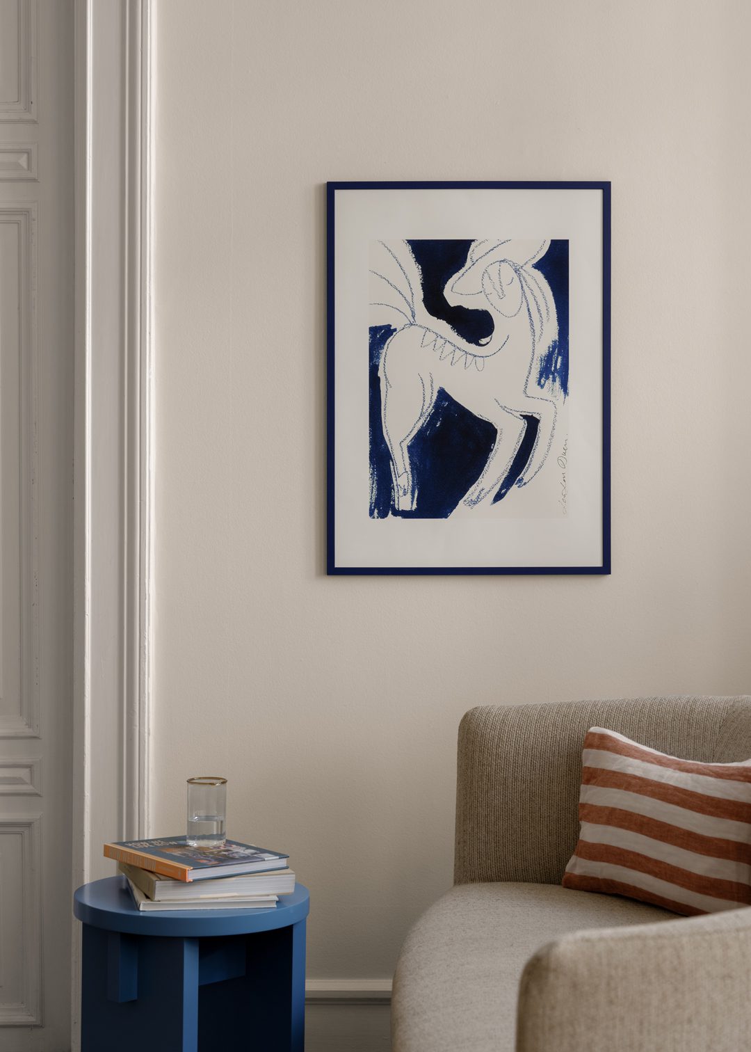 LouLou Avenue, Rêve in Bleu - Fine Art print - The Poster Club