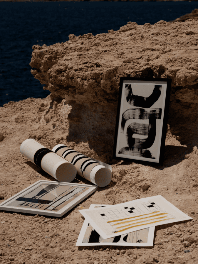 The Placement and Form Collection by Malene Birger for The Poster Club