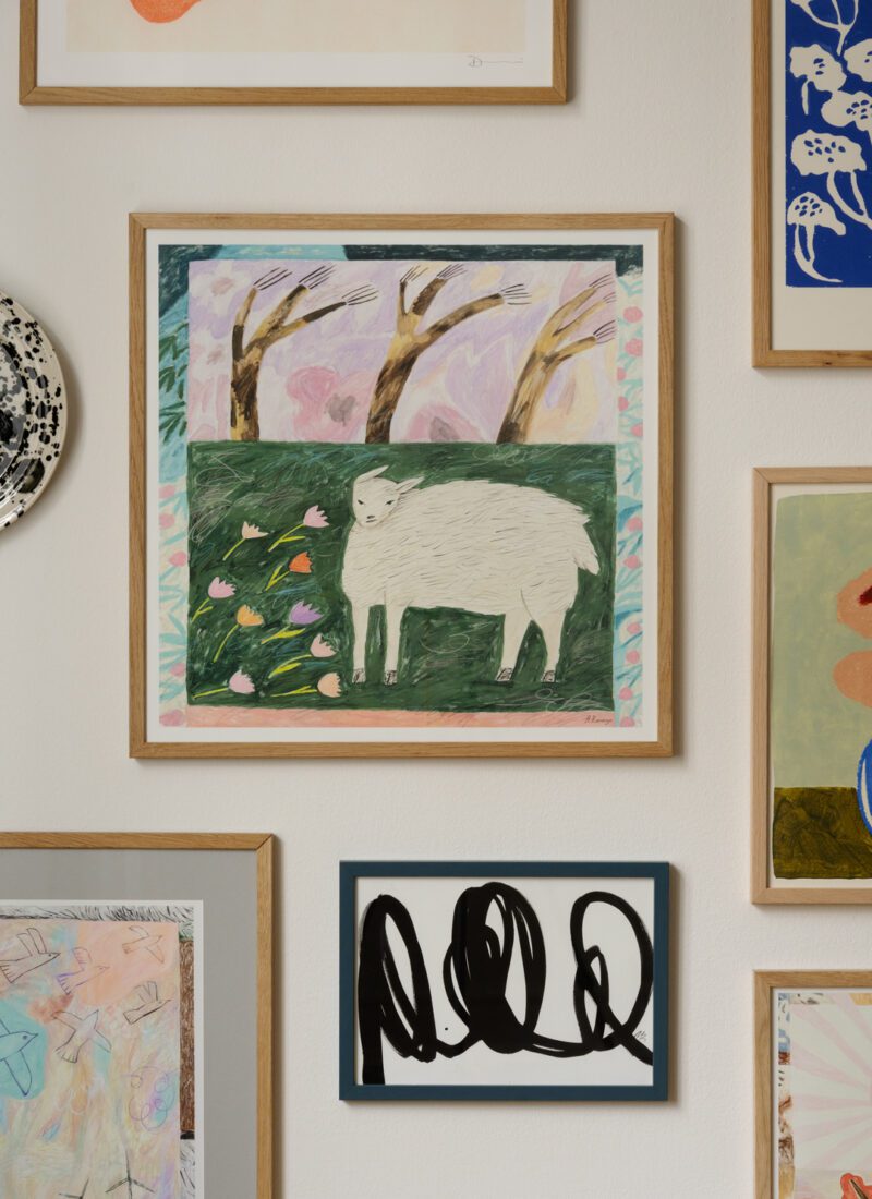 Alexandra Ravskaya, Windy art print - The Poster Club