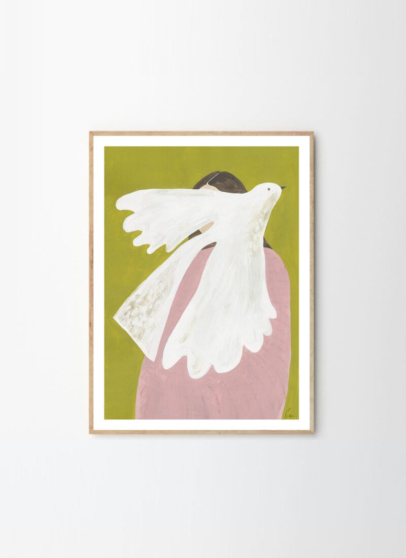 Clara Schicketanz, 'Two Birds' exclusively for The Poster Club