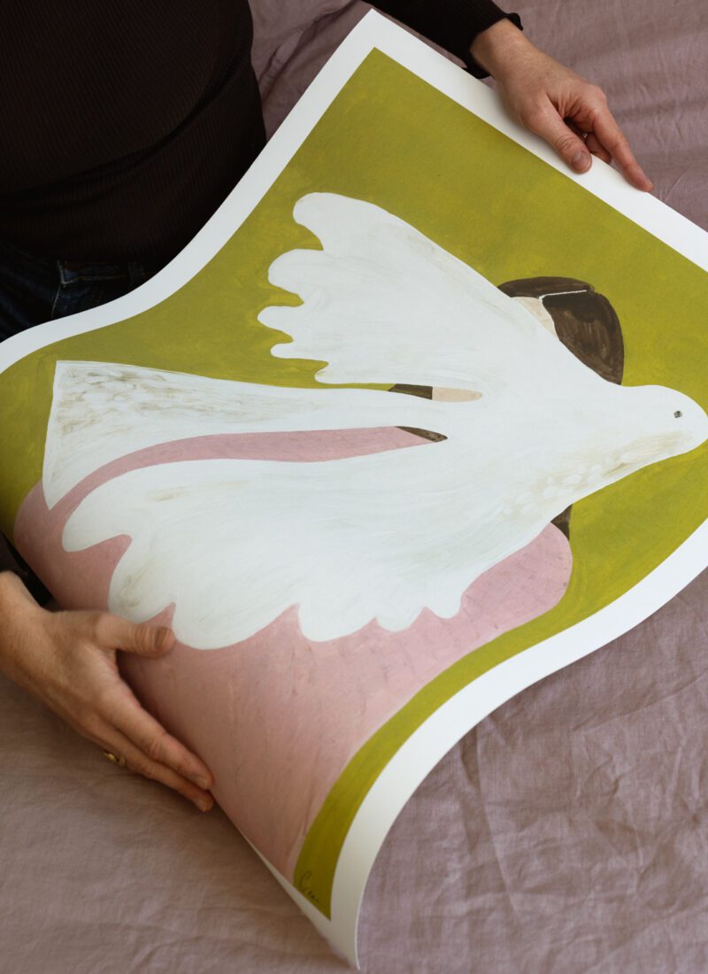 Bird and Woman