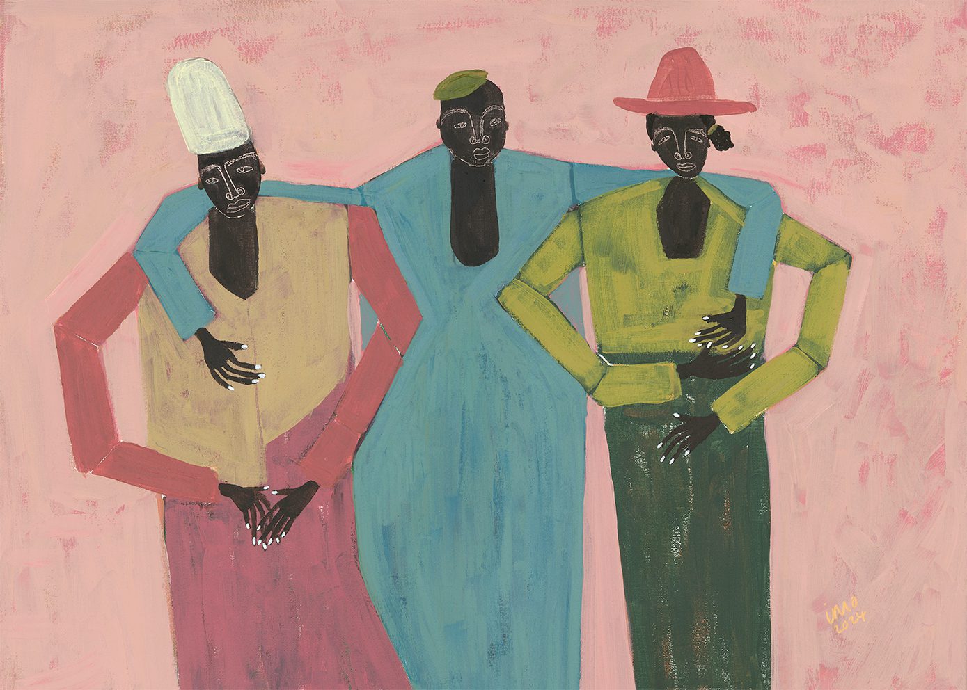 Ibi Meier-Oruitemeka, Hanging Out - THE POSTER CLUB