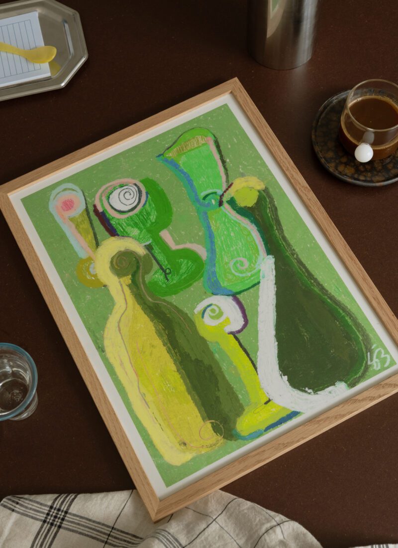 Green Tableware