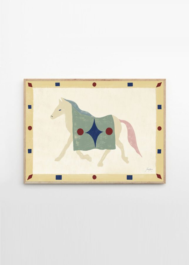 Horse Geometri by Lucrecia Rey Caro