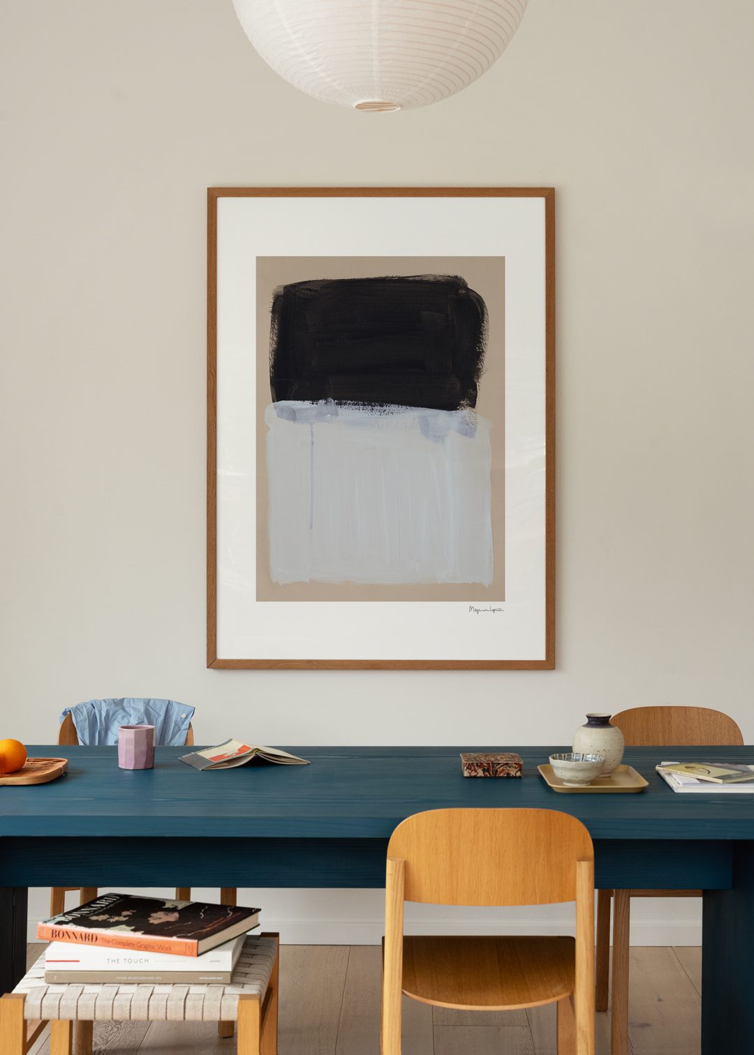the poster club TPC62 Bobby 40×50 Berit Mogensen Lopez, 'Painted surface' fine art print - The