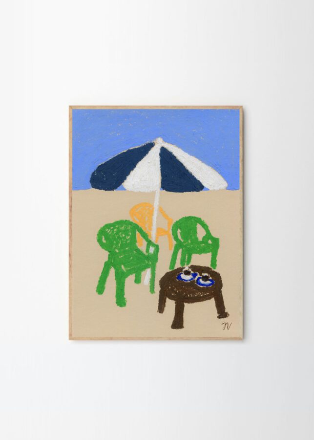 Coffee in the Sun by Isabelle Vandeplassche