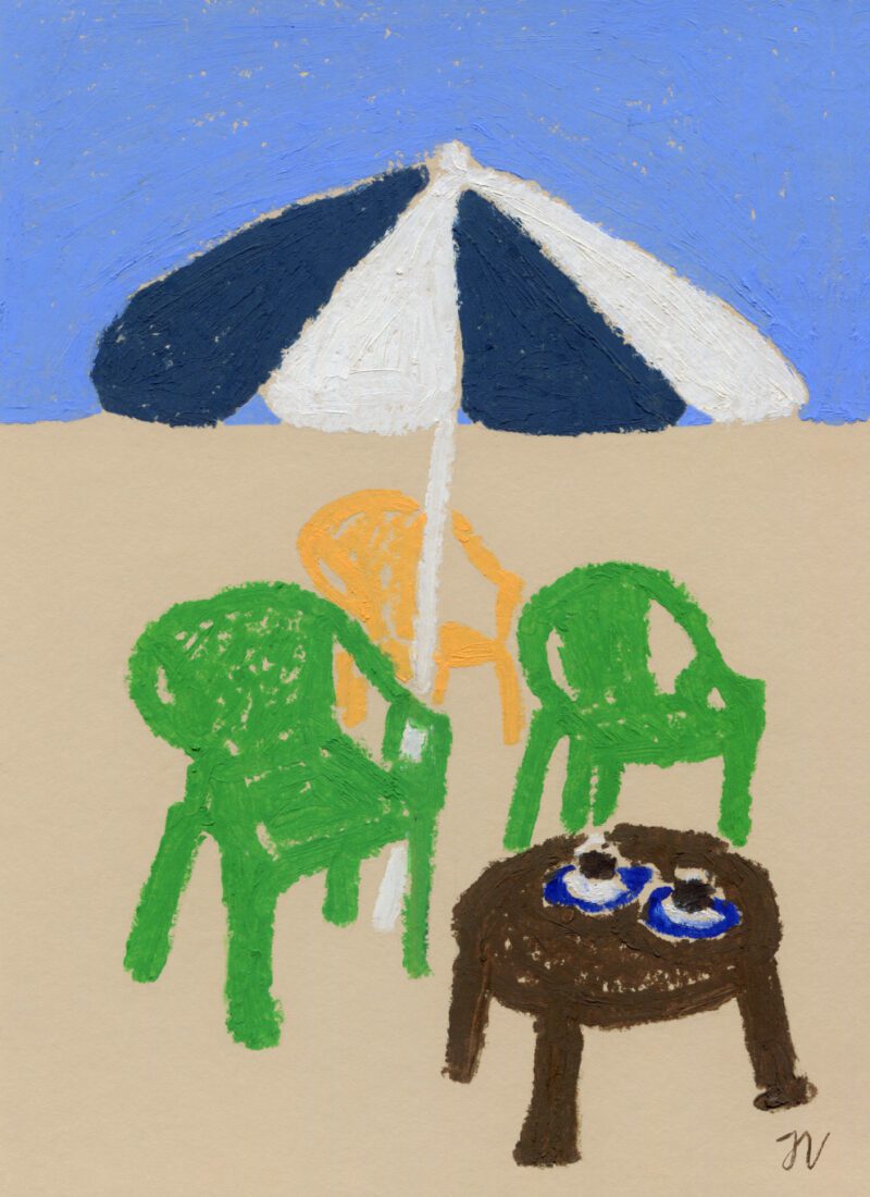 Isabelle Vandeplassche, Coffee in the Sun - The Poster Club