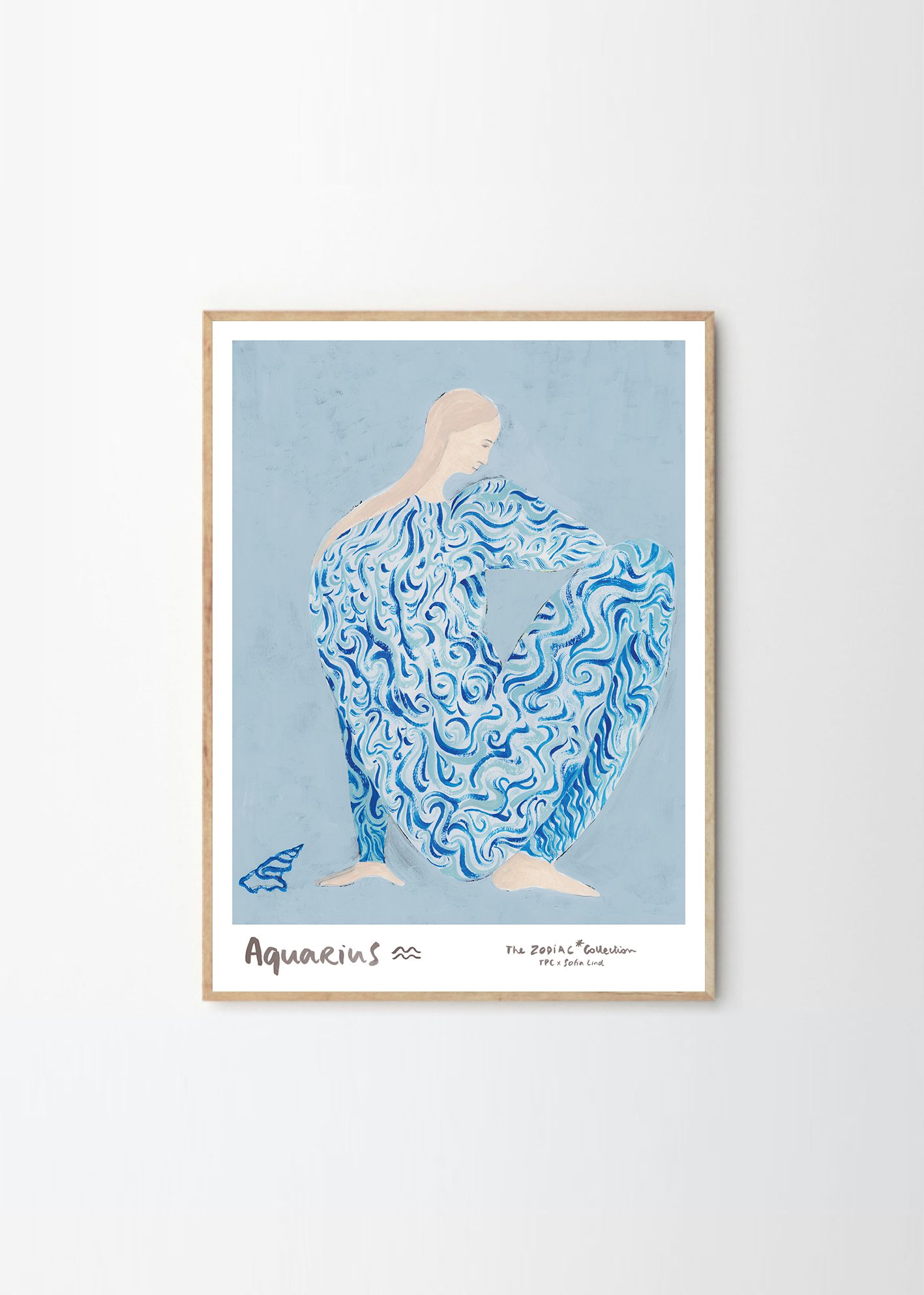 ポスタークラブxSOFIA LIND | 水瓶座 poster club