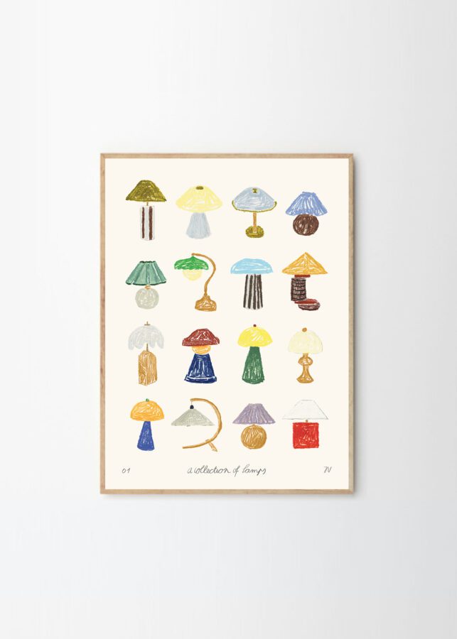 A Collection of Lamps by Isabelle Vandeplassche