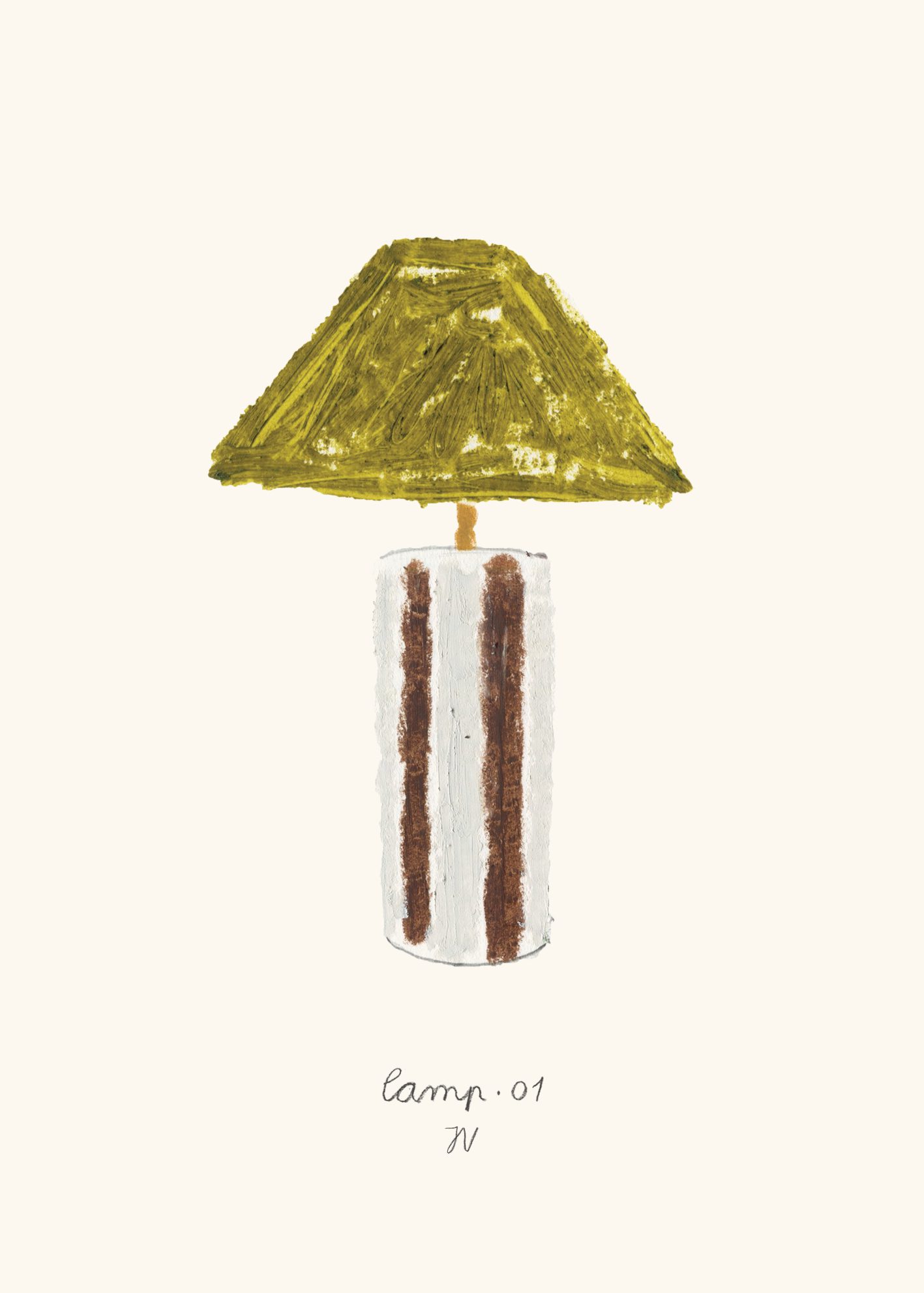 Isabelle Vandeplassche, Lamp 01 - The Poster Club