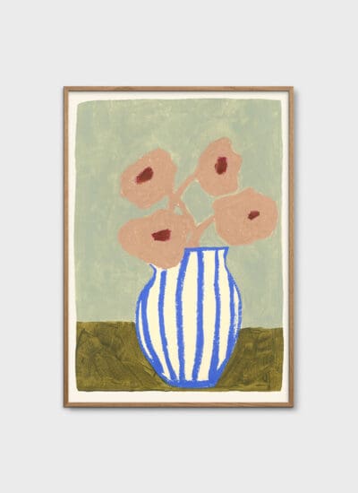 Pink Flowers by Carla Llanos