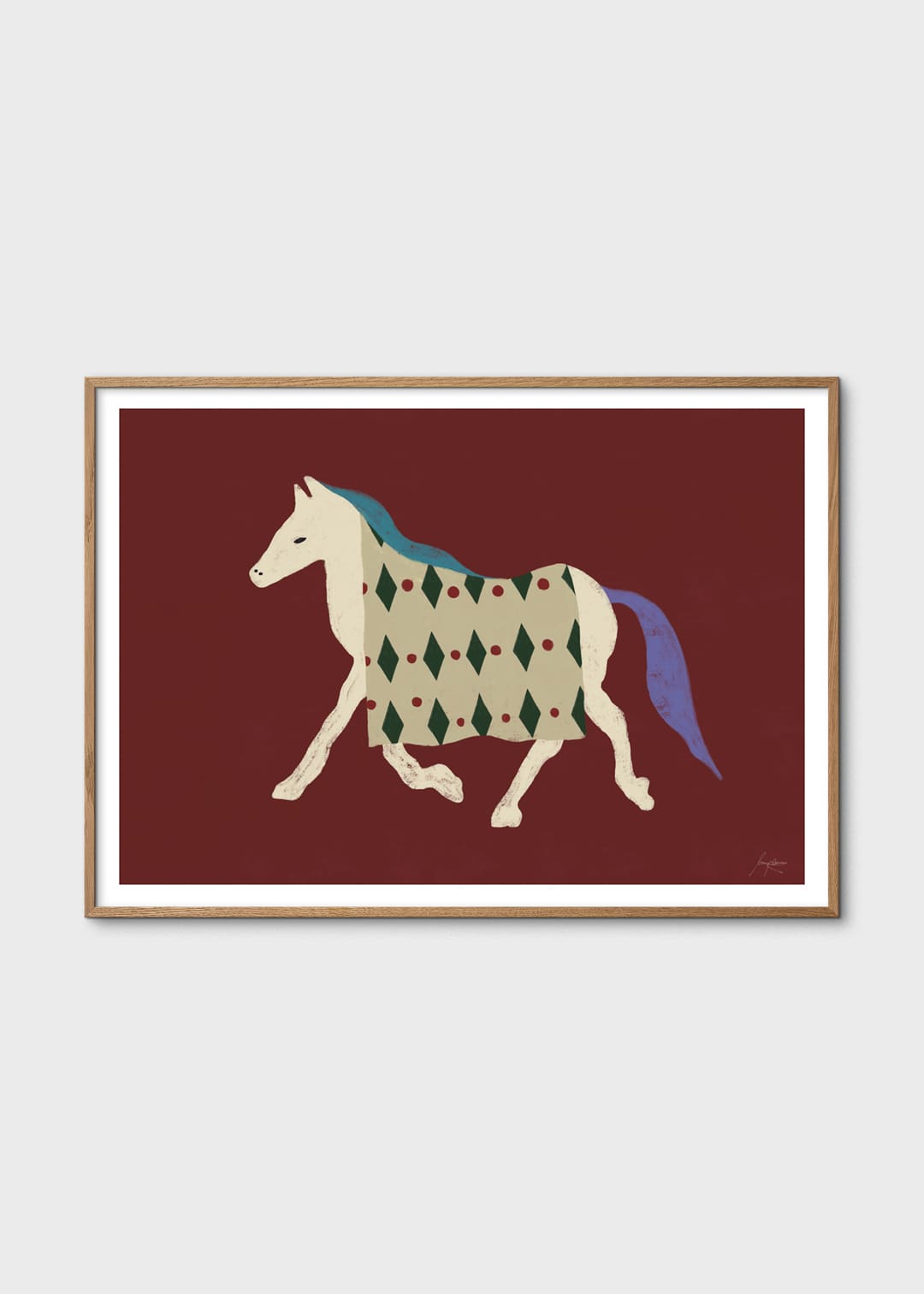 Lucrecia_Rey_Caro_Horse_Bordo_