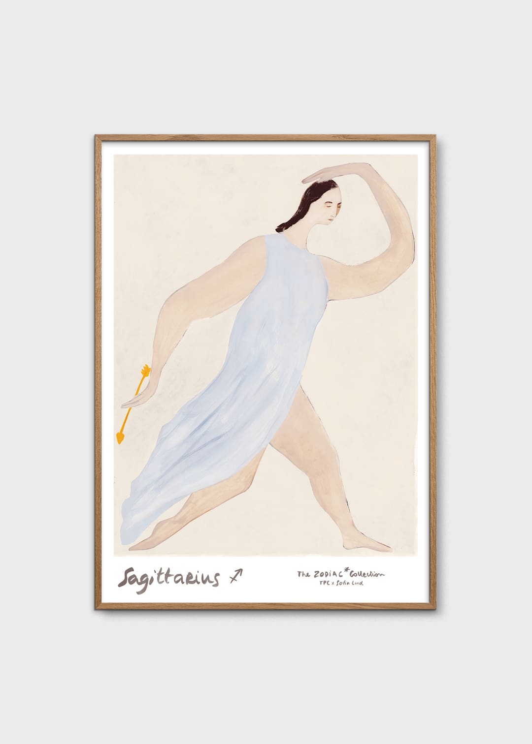 ポスタークラブ　Sofia Lind Taurus 牡牛座　30×40 Sofia Lind, 'Taurus' exclusively for The Poster Club