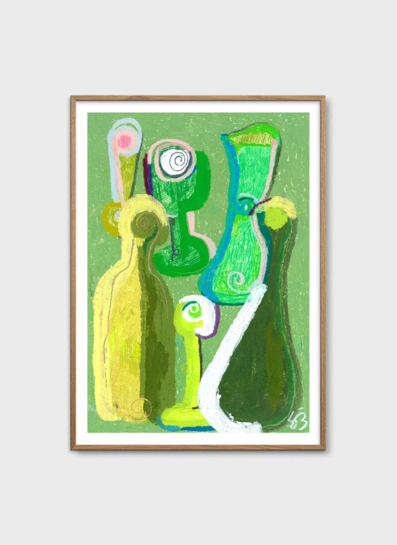 Green Tableware
