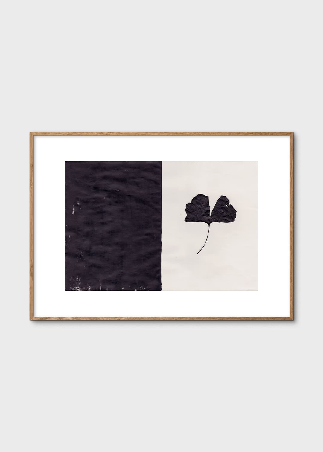 Ana Frois, Black Ginkgo art print - exclusively for The Poster Club