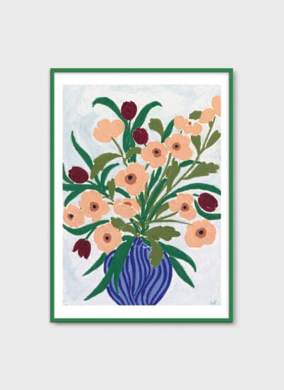 Cerulean Still Life by Anine Cecilie Iversen